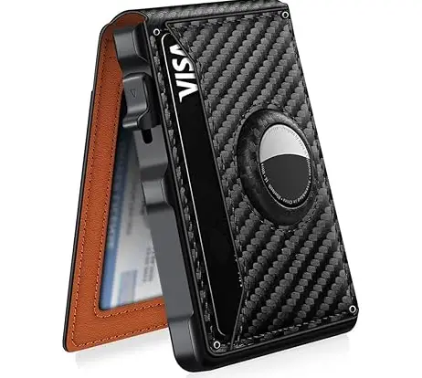 Premium aluminum RFID wallet with pop‑up cards